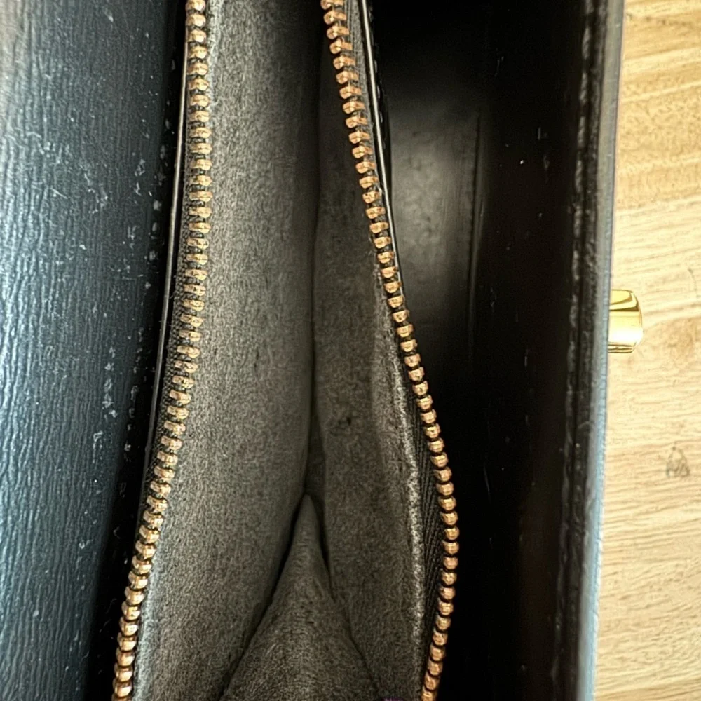 Louis Vuitton Black Epi Malesherbes Handbag